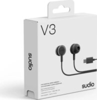 Sudio V3 Vezetékes Fülhallgató - Fekete