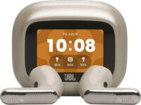 JBL Live Flex 4 Bluetooth Fülhallgató Headset Töltőtokban - Homok