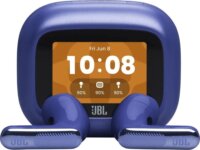 JBL Live Flex 4 Bluetooth Fülhallgató Headset Töltőtokban - Kék