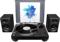 Pioneer PLX-500-K DJ Bakelit Vinyl lemezjátszó - Fekete-Ezüst