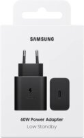 Samsung EP-T6010NBEGWW USB-C Hálózati Gyorstöltő Adapter 60W - Fekete