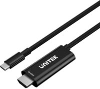Unitek V1439ABK01 USB-C Apa - HDMI Apa Átalakító Kábel 100W 2m - Fekete