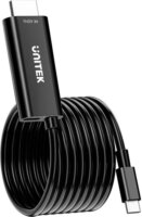 Unitek V1439ABK01 USB-C Apa - HDMI Apa Átalakító Kábel 100W 2m - Fekete