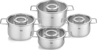 Fissler Pure Collection Rozsdamentes Acél Edénykészlet - Inox (4 részes)