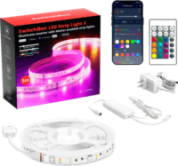 SwitchBot LED Strip Light 3 Okos Beltéri Szalad dekoráció 5m - RGB