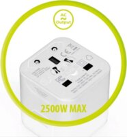 Mobile Origin PW30 EU / UK / US / AUS Univerzális Utazó Hálózati Adapter - Fehér