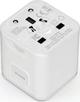 Mobile Origin PW30 EU / UK / US / AUS Univerzális Utazó Hálózati Adapter - Fehér