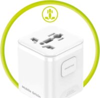 Mobile Origin PW30 EU / UK / US / AUS Univerzális Utazó Hálózati Adapter - Fehér