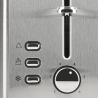 G3 Ferrari Tramezzo 6 2 szeletes kenyérpirító 920W - Inox