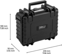 B&W DJI Osmo Pocket 4 Creator Combo Akciókamera Műanyag Védőtok - Fekete
