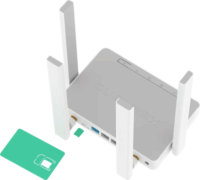 Keenetic Explorer KN-4910 3G/4G LTE WiFi5 Router - Fehér
