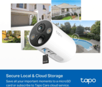 TP-Link Tapo C425KIT Smart WiFi 4MP FullHD napelemes Okos Kamera - Fehér