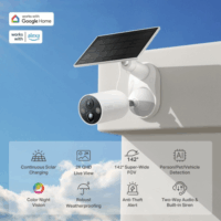 TP-Link Tapo C425KIT Smart WiFi 4MP FullHD napelemes Okos Kamera - Fehér