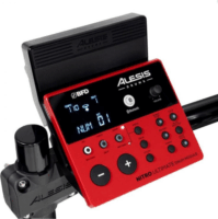 Alesis Nitro Ultimate Kit Elektronikus Dobfelszerelés - Fekete / Piros