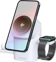 Mobile Origin PW11 3 az 1-ben Qi2 Wireless Töltőállomás 20W - Fehér