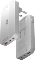 Mobile Origin GAN-65W-SLM-WHT USB-A / 2x USB-C GaN Hálózati Gyorstöltő Adapter 65W - Fehér