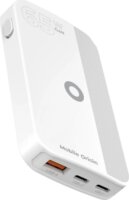 Mobile Origin GAN-65W-SLM-WHT USB-A / 2x USB-C GaN Hálózati Gyorstöltő Adapter 65W - Fehér