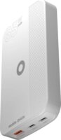 Mobile Origin GAN-65W-SLM-WHT USB-A / 2x USB-C GaN Hálózati Gyorstöltő Adapter 65W - Fehér