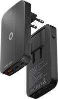 Mobile Origin GAN-65W-SLM-BLK USB-A / 2x USB-C GaN Hálózati Gyorstöltő Adapter 65W - Fehér