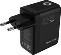 Mobile Origin PW20 USB-A / 2x USB-C GaN Hálózati Gyorstöltő Adapter 65W - Fekete