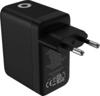 Mobile Origin PW20 USB-A / 2x USB-C GaN Hálózati Gyorstöltő Adapter 65W - Fekete