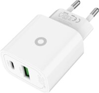 Mobile Origin MO12 USB-A / USB-C Hálózati Töltő Adapter 20W - Fehér