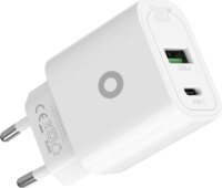 Mobile Origin MO12 USB-A / USB-C Hálózati Töltő Adapter 20W - Fehér