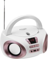 Adler AD 1181wc Hordozható CD-MP3 Lejátszós /FM Rádió - Fehér / Réz