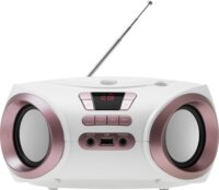 Adler AD 1181wc Hordozható CD-MP3 Lejátszós /FM Rádió - Fehér / Réz
