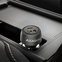 Axagon PWC-PQ48 USB-C (PD) + USB-A QC4 Autós Gyorstöltő 48W