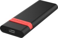 Verbatim 32261 2.5" USB-C 3.2 Gen 2 Külső HDD/SSD Ház - Fekete/Piros