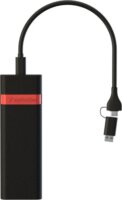 Verbatim 32261 2.5" USB-C 3.2 Gen 2 Külső HDD/SSD Ház - Fekete/Piros