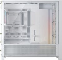Corsair FRAME 5000D RS ARGB Midi Torony Számítógépház + 4db 140mm ventilátor - Fehér