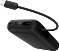 Belkin BPB029hqBK BoostCharge Powerbank Integrált USB-C Kábellel és Kijelzővel 10000mAh 45W - Fekete