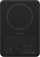 Belkin BPD018hqBK BoostCharge Slim Qi2 Wireless PowerBank 10000mAh 15W + USB-C Kábel 0.6m - Fekete