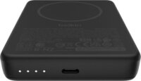 Belkin BPD018hqBK BoostCharge Slim Qi2 Wireless PowerBank 10000mAh 15W + USB-C Kábel 0.6m - Fekete