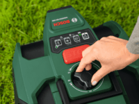 Bosch 06008E1100 VISIMOW Akkus Elektromos Fűnyíró 18V