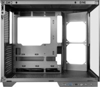 Mars Gaming MCMIRAGE LCD Kijelzős Midi Torony Számítógépház - Fekete