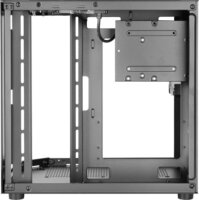 Mars Gaming MC-3TLITE Mini Tower Számítógépház + 1db 120mm FRGB ventilátor - Fekete