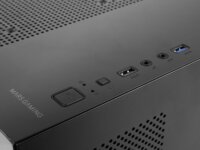 Mars Gaming MC-3TLITE Mini Tower Számítógépház + 1db 120mm FRGB ventilátor - Fekete