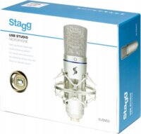 Stagg SUM50 USB Stúdió Kondenzátor Mikrofon - Ezüst