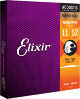Elixir 16027 Custom Light NW (11-52) Akusztikus Gitárhúr-készlet ( 6db / csomag)