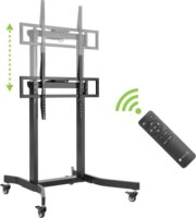 Techly ICA-TR68M 55"-100" LCD TV Gurulós Padló Tartó Állvány - Fekete