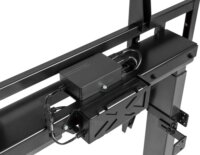 Techly ICA-TR68M 55"-100" LCD TV Gurulós Padló Tartó Állvány - Fekete