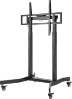 Techly ICA-TR68M 55"-100" LCD TV Gurulós Padló Tartó Állvány - Fekete