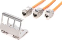 Digitus AN-25183 DIN Sínre Szerelhető Adapter 3db Keystone Modulhoz