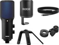 Rode NT-USB+ Professzionális USB Kondenzátor Stúdió Mikrofon - Fekete