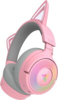 Razer Kraken Kitty V3 Pro Wireless / Vezetékes Gamer Fejhallgató Headset - Rózsaszín/Szürke