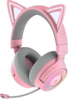 Razer Kraken Kitty V3 Pro Wireless / Vezetékes Gamer Fejhallgató Headset - Rózsaszín/Szürke