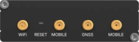 Teltonika RUT204 Can Bus 2G/3G/4G LTE WiFi4 Ipari Router - Fekete